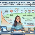 How to Never Forget What You Study