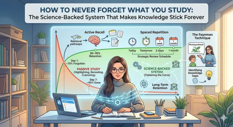 How to Never Forget What You Study