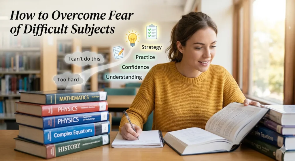 How to Overcome Fear of Difficult Subjects