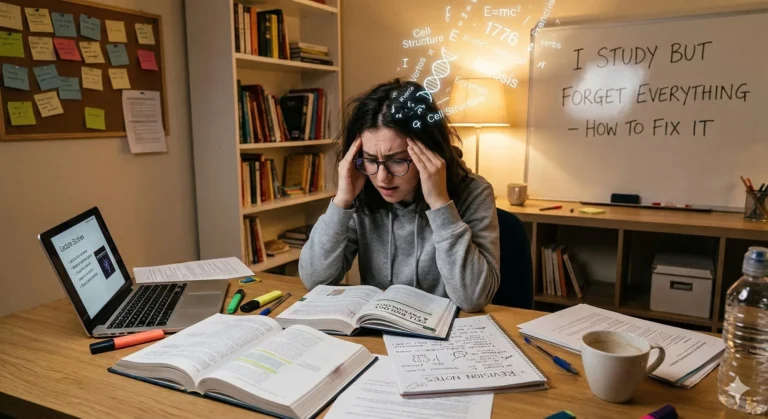 I Study But Forget Everything