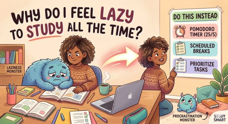 Why Do I Feel Lazy to Study All the Time? Do This Instead