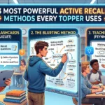 3 Most Powerful Active Recall Methods Every Topper Uses