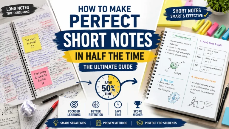 Make Perfect Short Notes