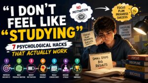 how to study when you don’t feel like it
