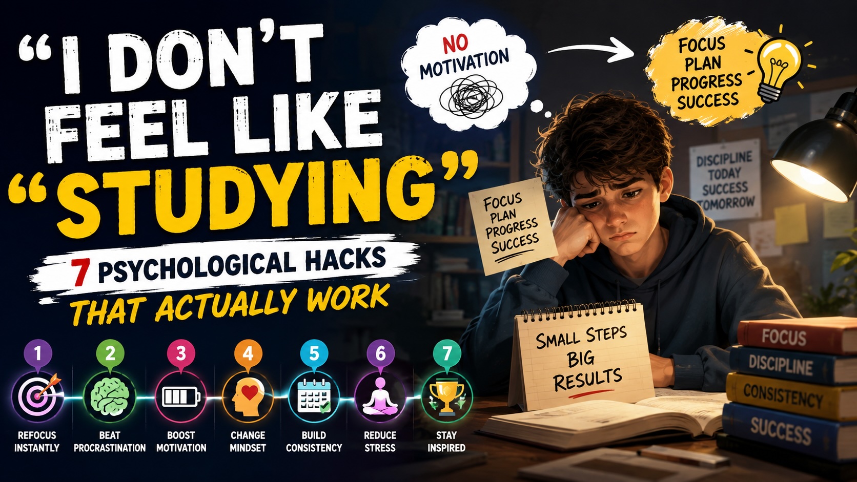 how to study when you don’t feel like it